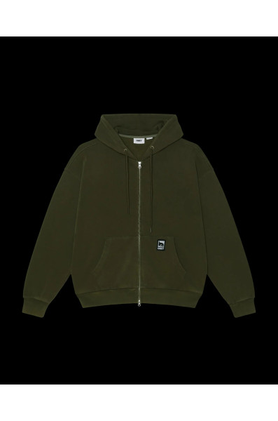 Obey Post Zip Hood