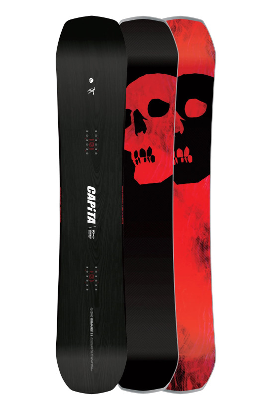 Capita Black Snowboard Of Death