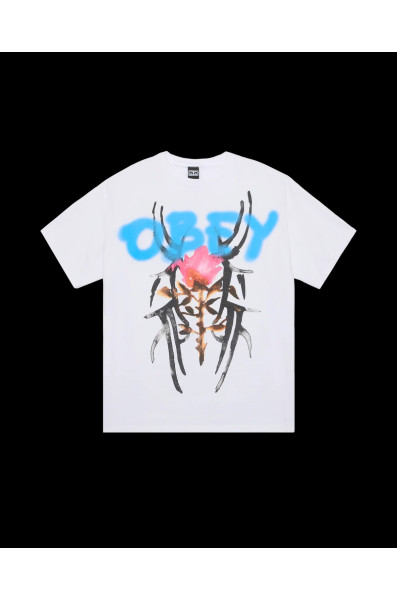 Obey Rose Tribal Os Tee