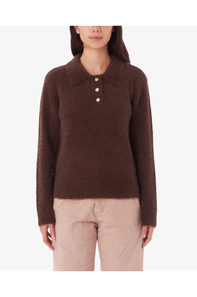 Obey Wmn Esme Polo Sweater