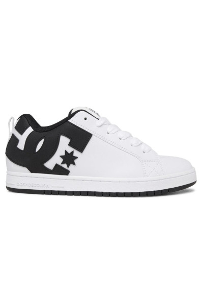 Dc Court Graffik Wht/wht/blk