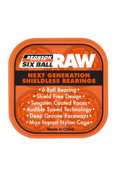 Bronson Bearing Raw 6-ballz