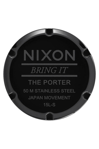 Nixon Porter Leather All Black