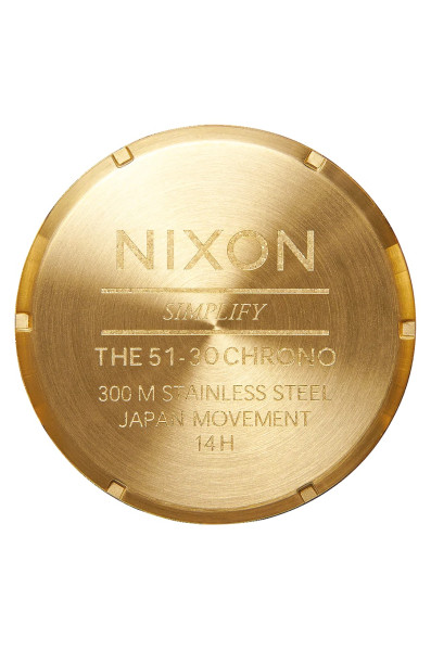 Nixon 51-30 Chrono All Gold/black