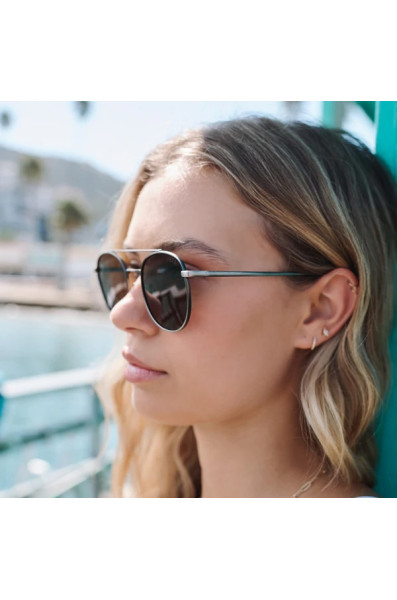 I-sea Easton : Gunmetal / Brown Polarized Lens