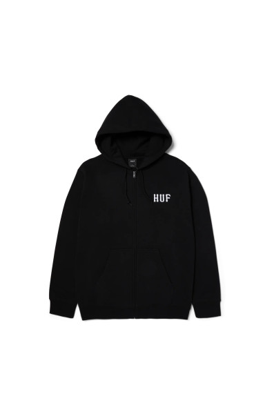 Huf Huf Set Classic Logo Fzip Hoodie