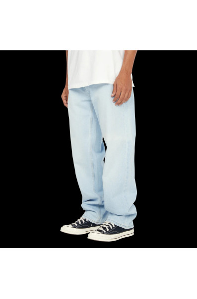Huf Basic Ass Jeans Washed Light Blue