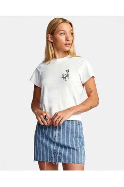 Rvca Wmn Peace Out Tee