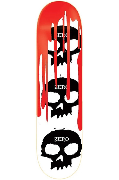 Zero 3 Skull Blood Black 8.25 Deck
