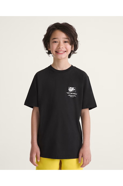 VANS BOYS STACKED HI TEE